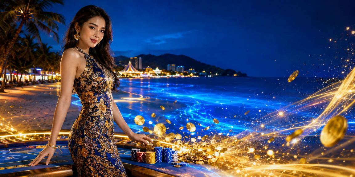Proses deposit bergaya batik Malaysia di Langkawi menggambarkan transaksi MYR di platform 90210