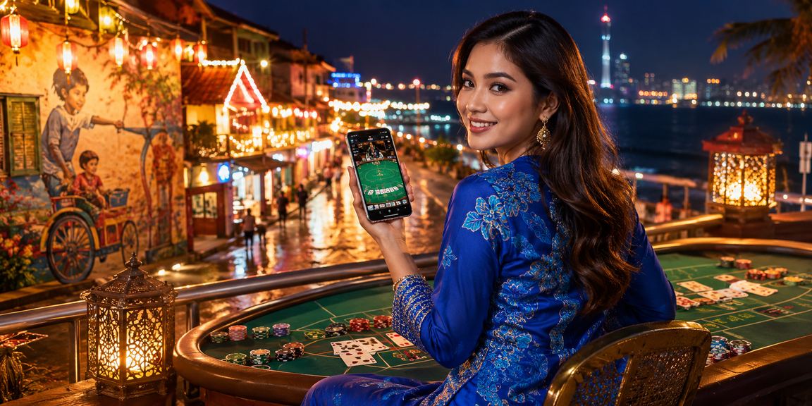 Permainan Baccarat bergaya Melayu di Pulau Pinang menggambarkan kasino langsung platform 90210